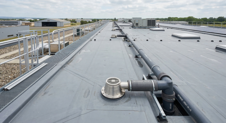 Optimiser l'évacuation des eaux pluviales sur toitures professionnelles