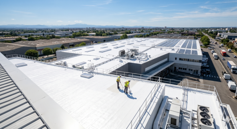 Cool Roof : la peinture réfléchissante pour rafraîchir les bâtiments professionnels